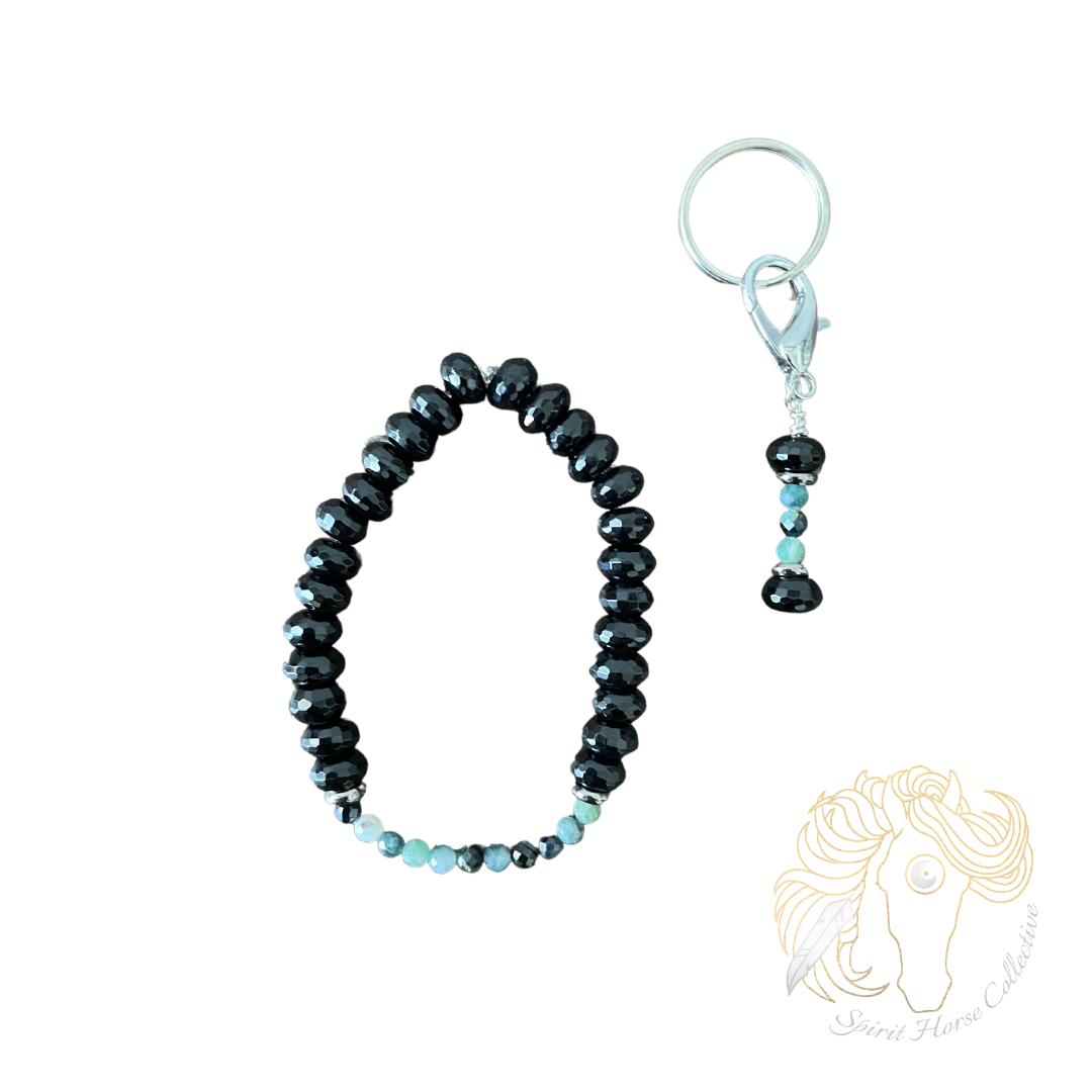 Protection Bracelet-Bridle Charm Set